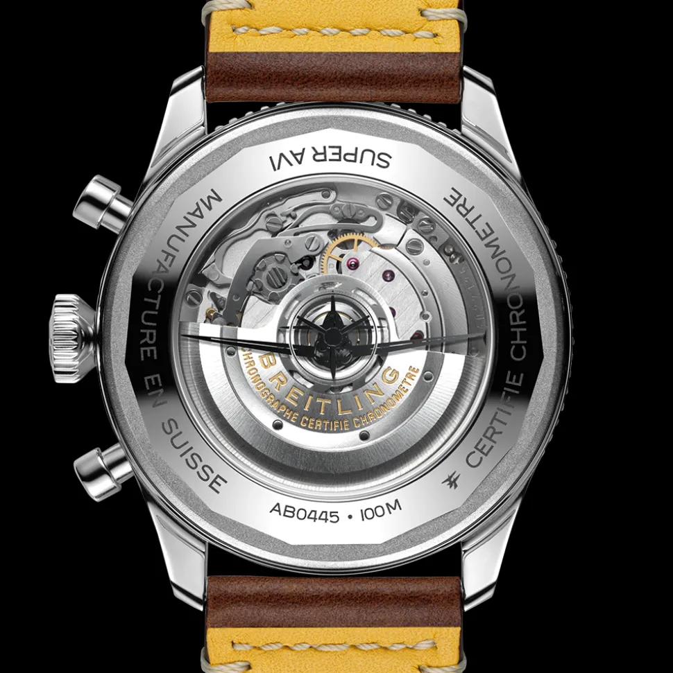 Breitling Super AVI B04 GMT 46 Curtiss Warhawk AB04452A1L1X1