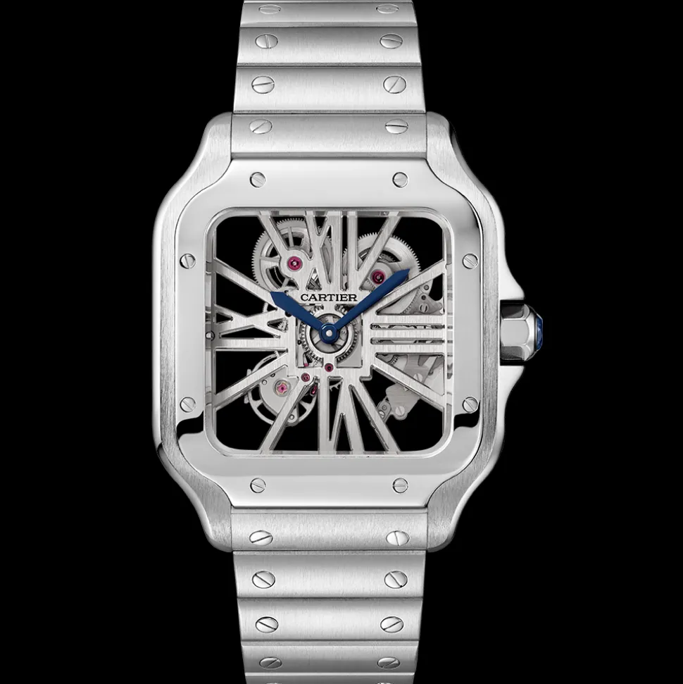 Cartier Santos de Cartier Skeleton Large WHSA0015