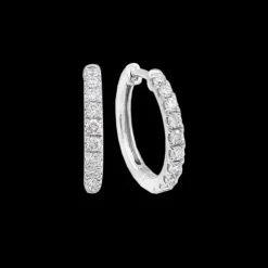 0.38ct Diamond Platinum Earrings