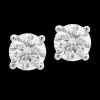 2.00ct Diamond Platinum Earrings