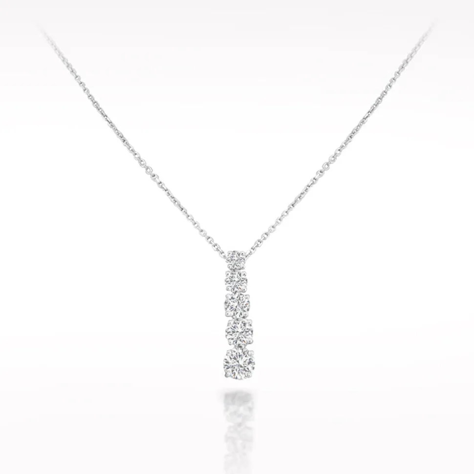 1.00ct Diamond Platinum Necklace