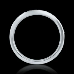 0.51ct Diamond Platinum Soft Curved Ring