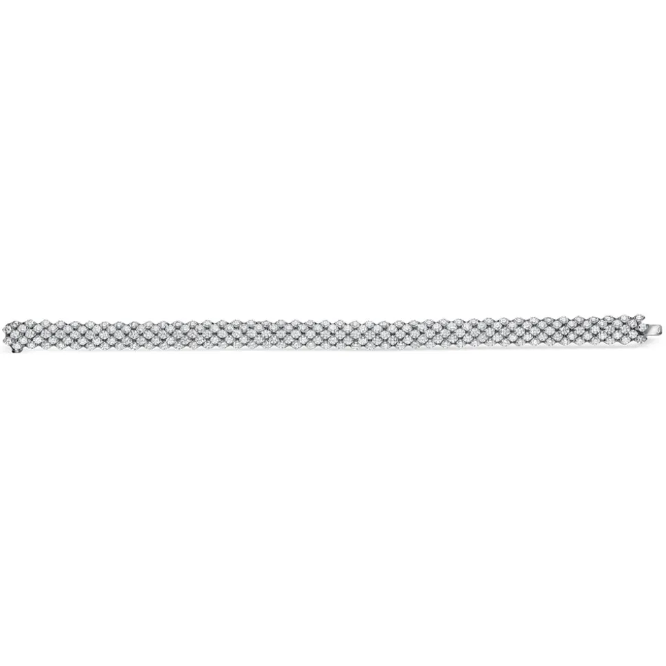 10.66ct Diamond White Gold Bracelet