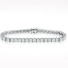12.78ct Diamond White Gold Bracelet