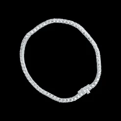 4.20ct Diamond White Gold Bracelet