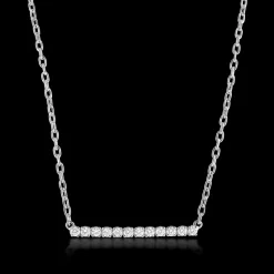 0.30ct Diamond White Gold Necklace