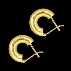 9ct Yellow Gold Hoop Earrings