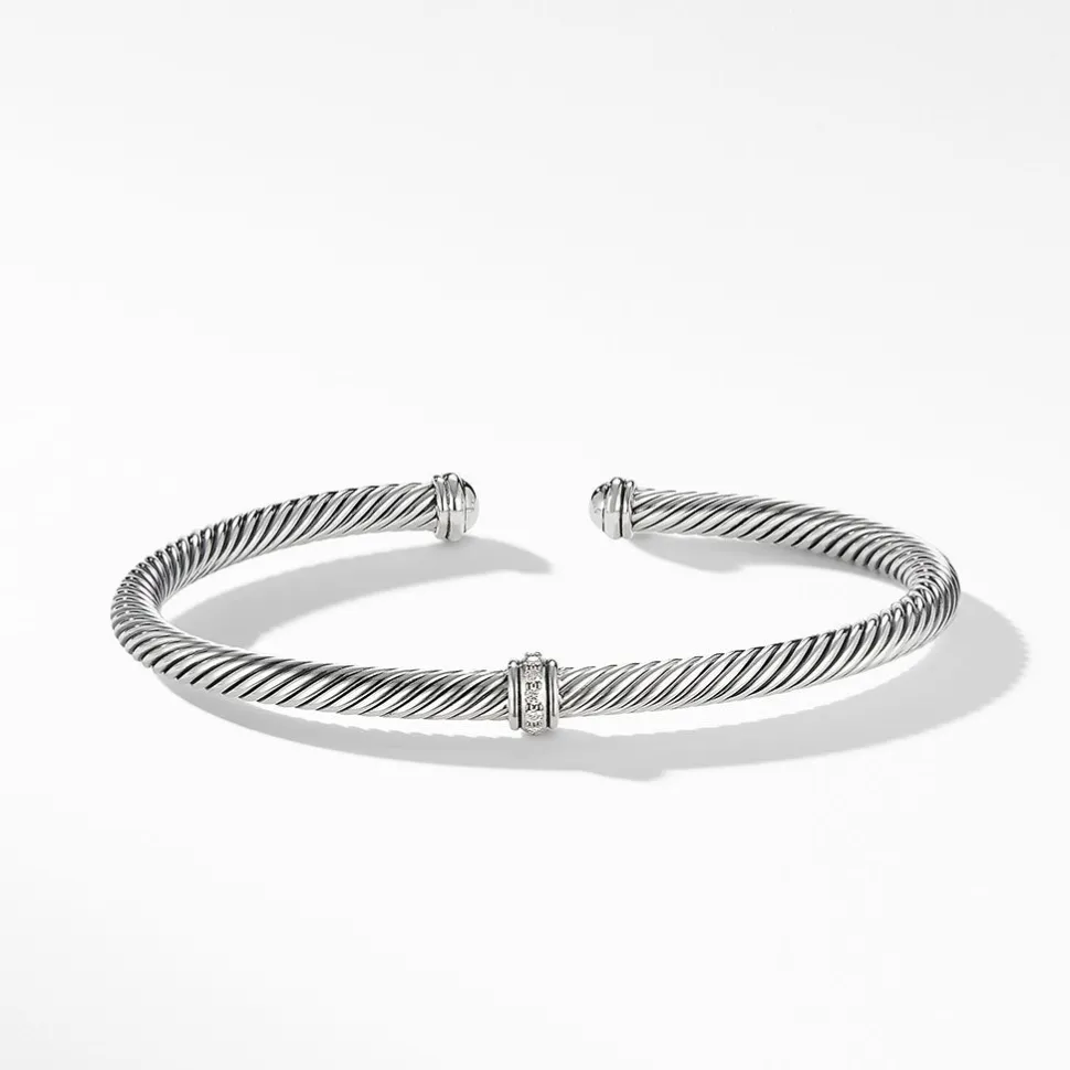 David Yurman Cable Classic Collection Centre Station Bracelet