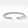 David Yurman Cable Classic Collection Bracelet with Morganite