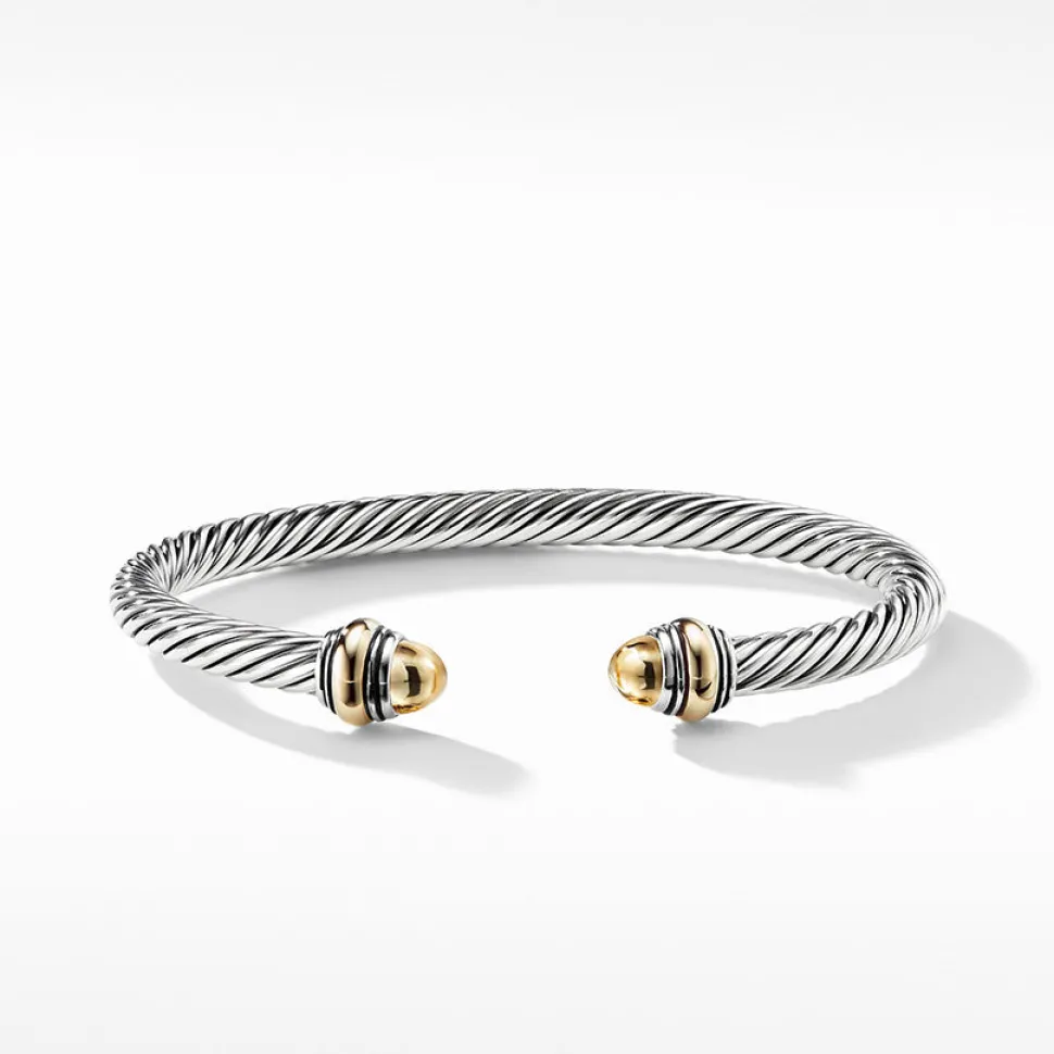 David Yurman Cable Classic Bracelet with 14ct Gold