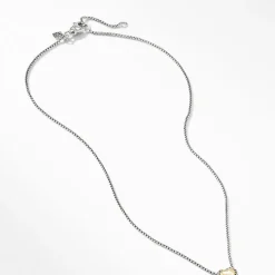 David Yurman Cable Cookie Classic Heart Necklace