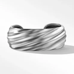 David Yurman Cable Edge™ Cuff Bracelet in Recycled Sterling Silver