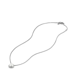 David Yurman Chatelaine Pendant Necklace with Pearl