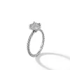 David Yurman Chatelaine® Ring with Full Pavé Diamonds