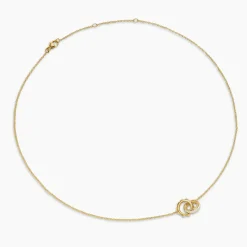 David Yurman Crossover Trio Chain Necklace