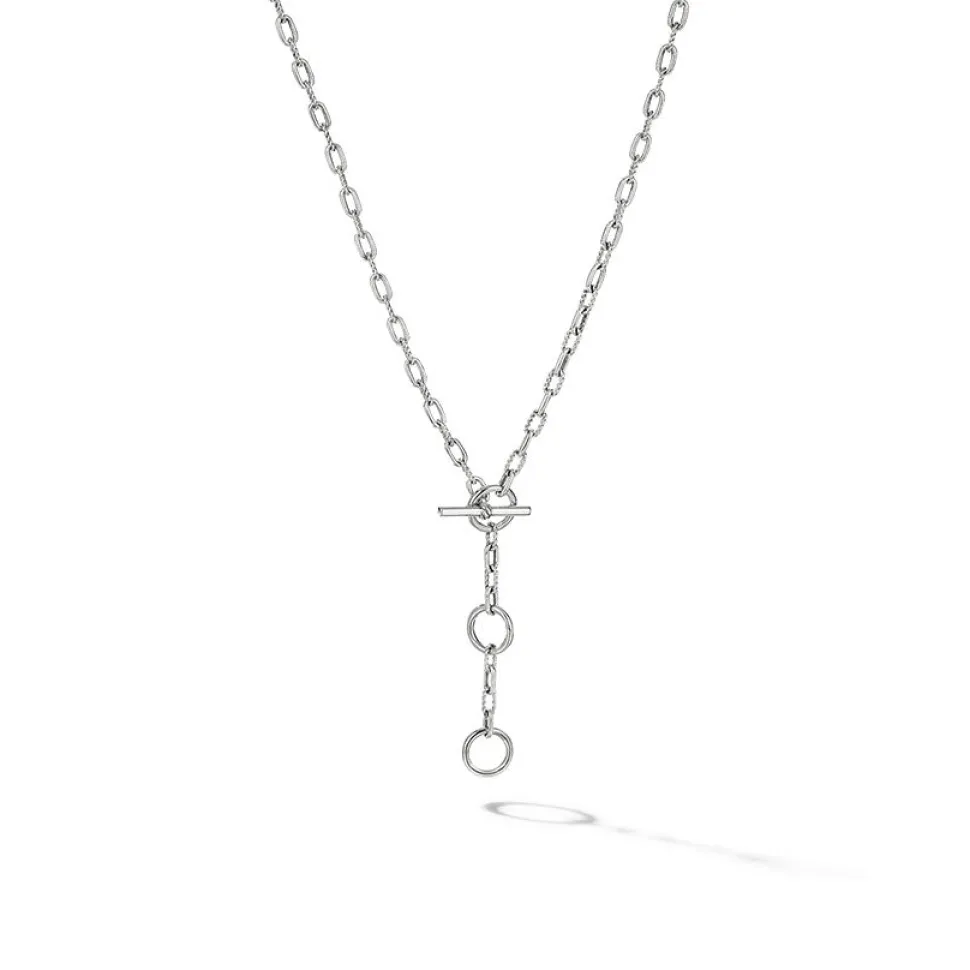 David Yurman DY Madison® Three Ring Chain Necklace