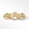 David Yurman DY Mercer™ Bracelet in 18ct Yellow Gold with Pavé Diamonds