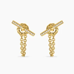 David Yurman DY Mercer® Petite Toggle Chain Stud Earrings