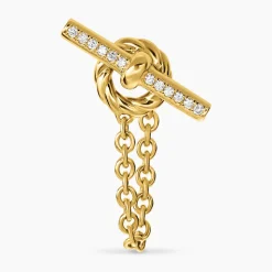 David Yurman DY Mercer® Petite Toggle Chain Stud Earrings