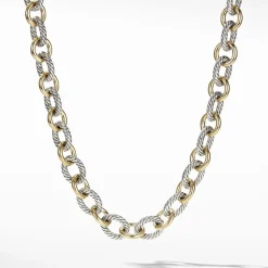 David Yurman Large Oval Link Necklace