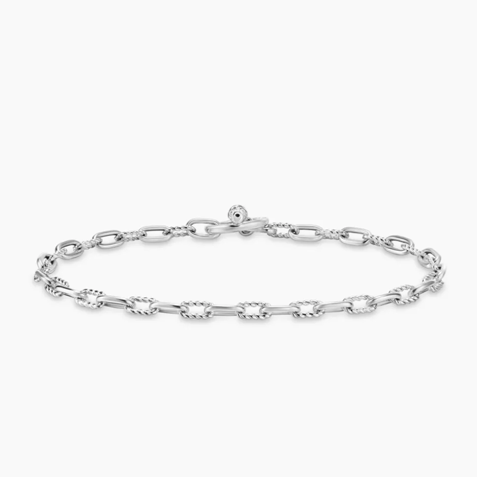 David Yurman Madison Pavé Toggle Chain Bracelet