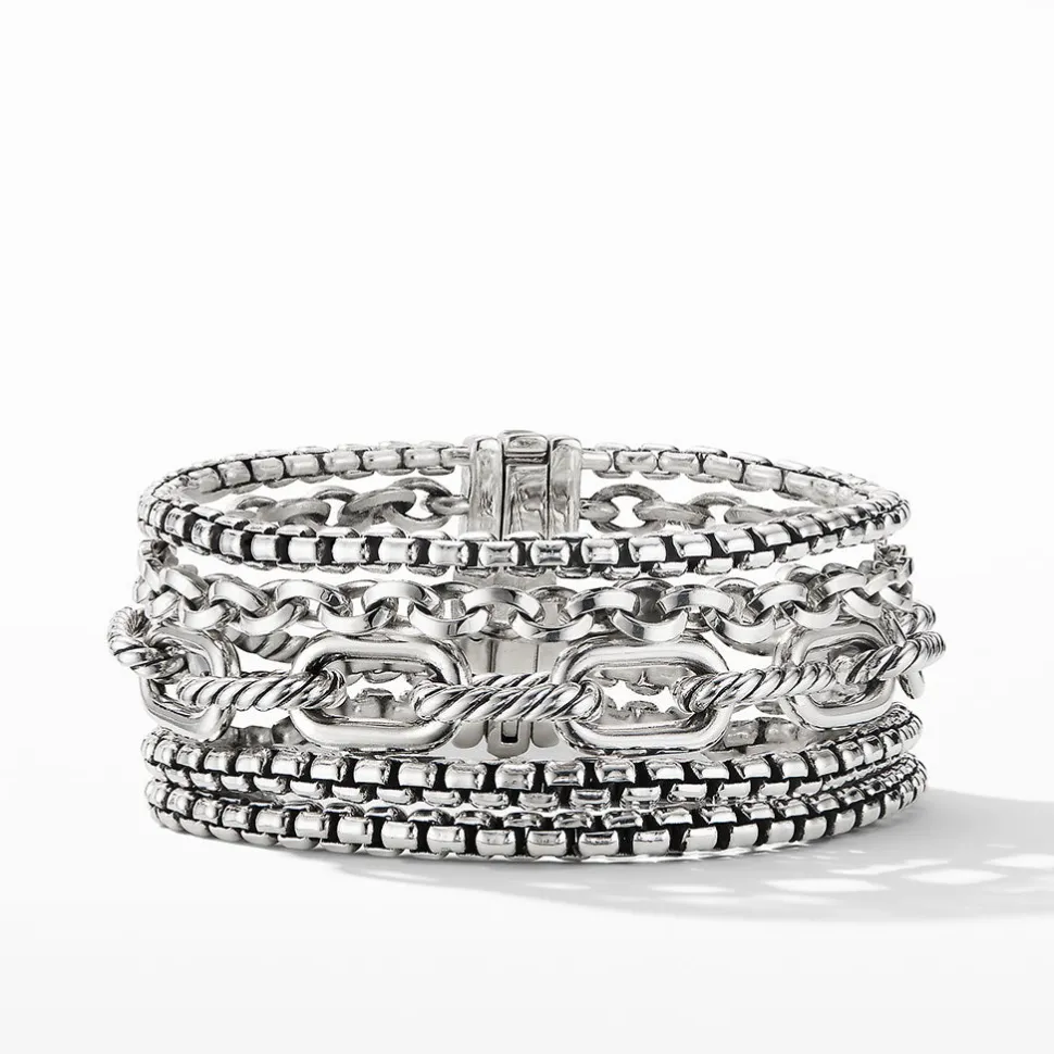 David Yurman Multi Row Chain Bracelet