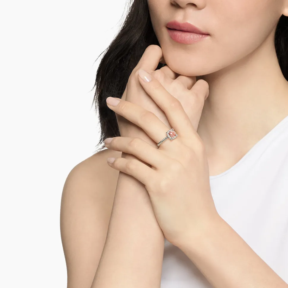 David Yurman Petite Chatelaine® Pavé Bezel Ring