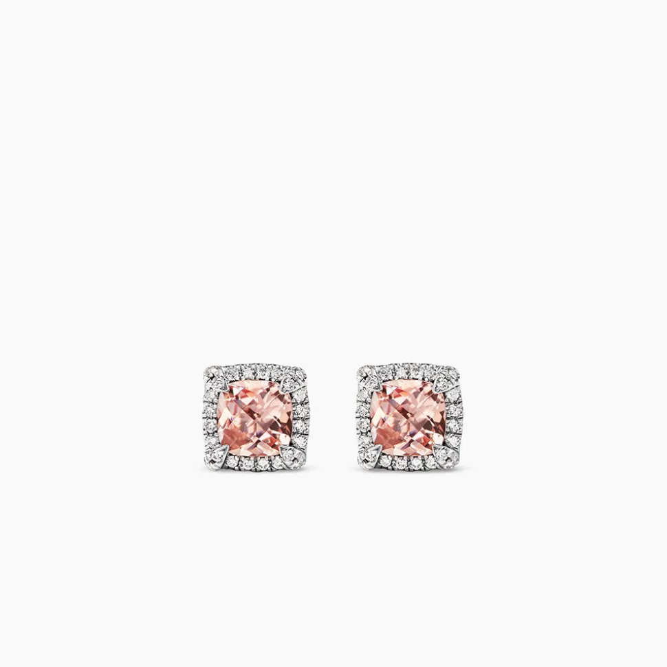 David Yurman Petite Chatelaine® Pavé Bezel Stud Earrings