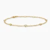 David Yurman Petite Modern Renaissance Bracelet with 18ct Yellow Gold