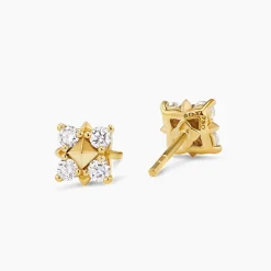 David Yurman Petite Modern Renaissance Pyramid Stud Earrings