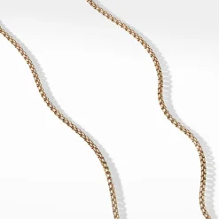 David Yurman Small Box Chain Necklace