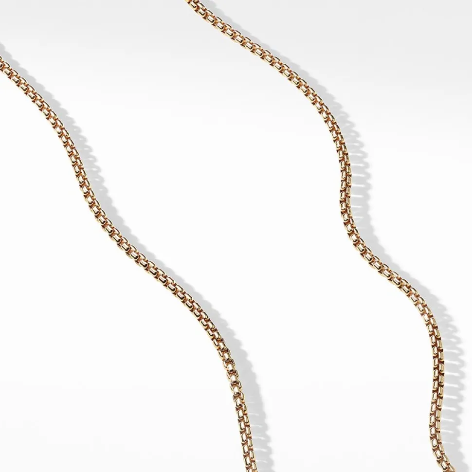 David Yurman Small Box Chain Necklace
