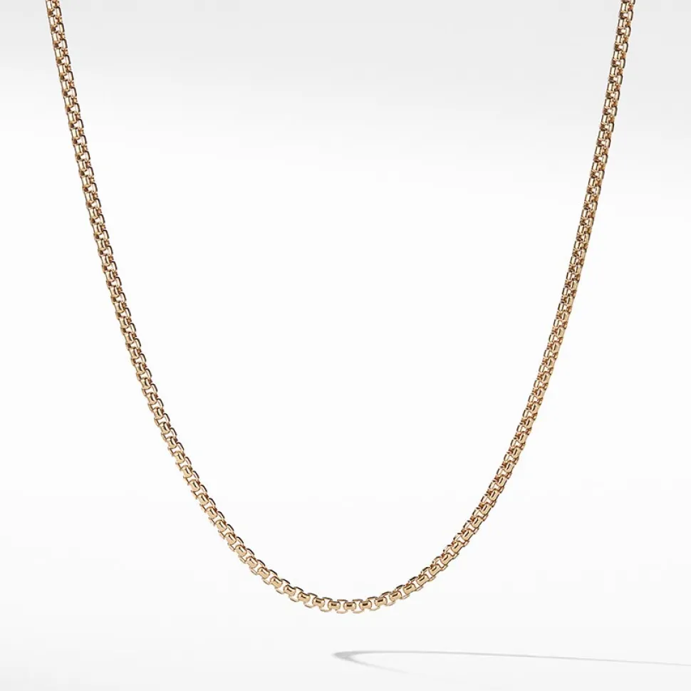 David Yurman Small Box Chain Necklace