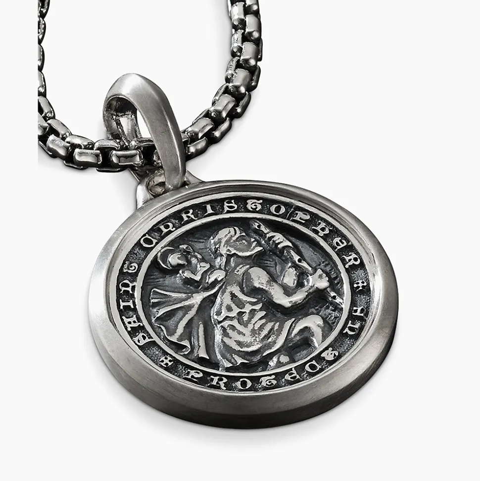 David Yurman St. Christopher Amulet