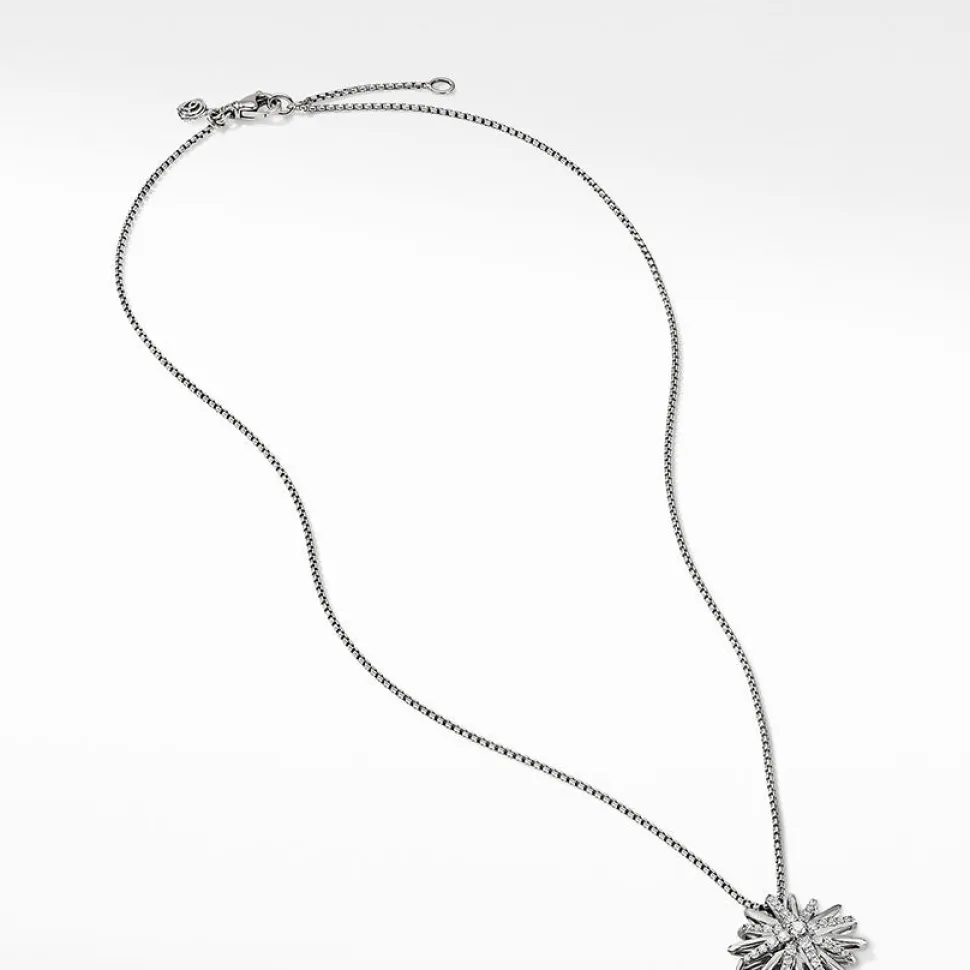 David Yurman Starburst Pendant with Diamonds