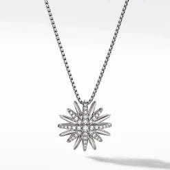 David Yurman Starburst Pendant with Diamonds