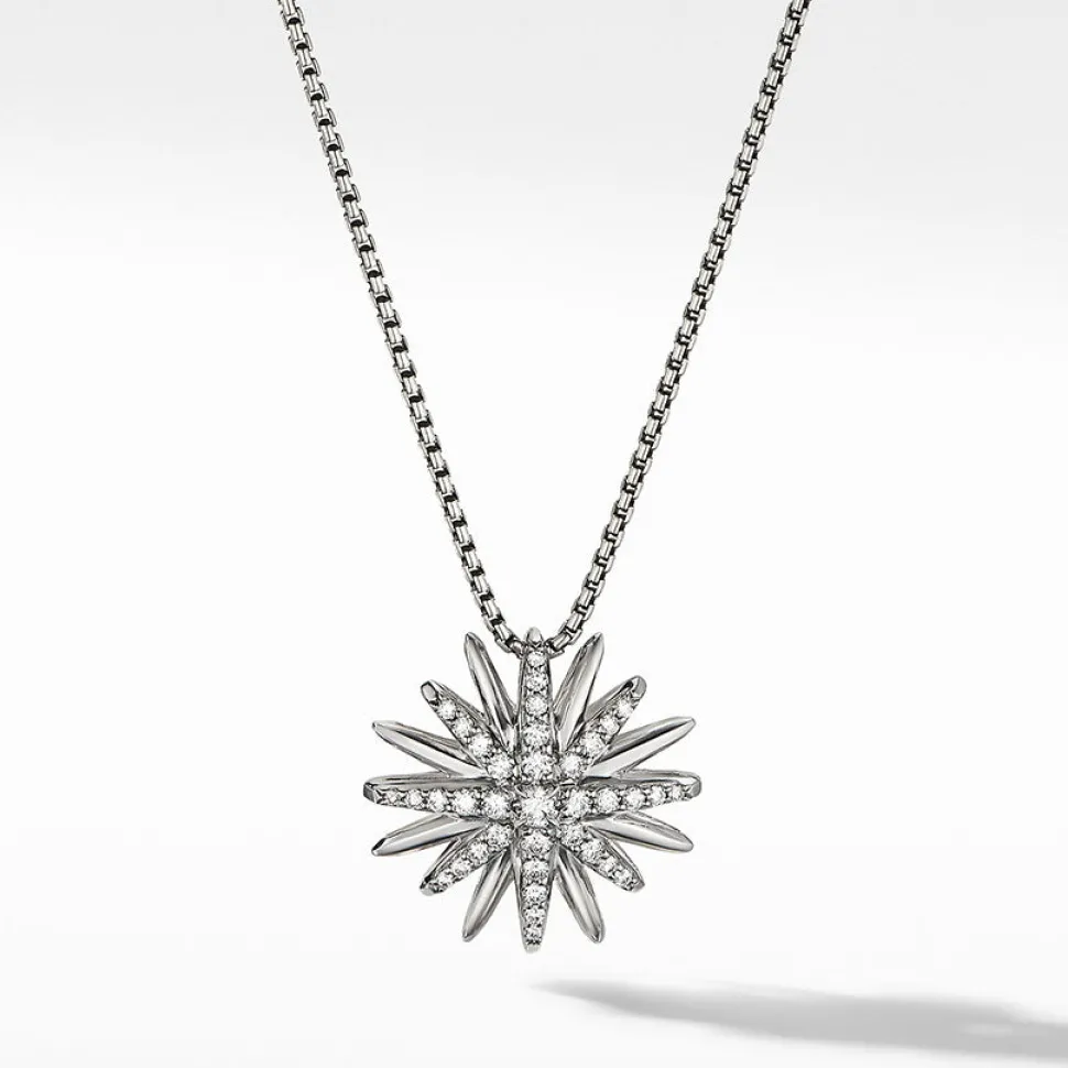David Yurman Starburst Pendant with Diamonds