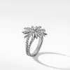 David Yurman Starburst Ring with Pavé Diamonds
