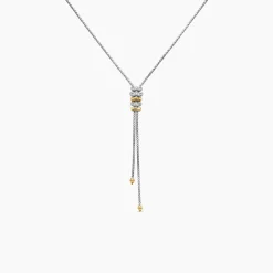 David Yurman Stax Zig Zag Y Necklace