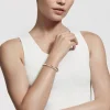 David Yurman The Crossover Collection® Cuff with 18ct Yellow Gold