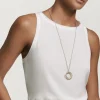 David Yurman The Crossover Collection® Pendant Necklace with 14ct Yellow Gold