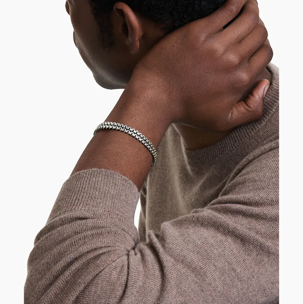 David Yurman Woven Box Chain Bracelet