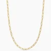 DY Madison® Chain Necklace 18K Yellow Gold, 4mm