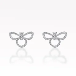 Essence 0.60ct Diamond White Gold Earrings