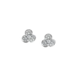 Flora 0.34ct Diamond White Gold Earrings