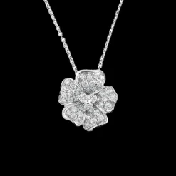 Flora 0.64ct Diamond White Gold Necklace