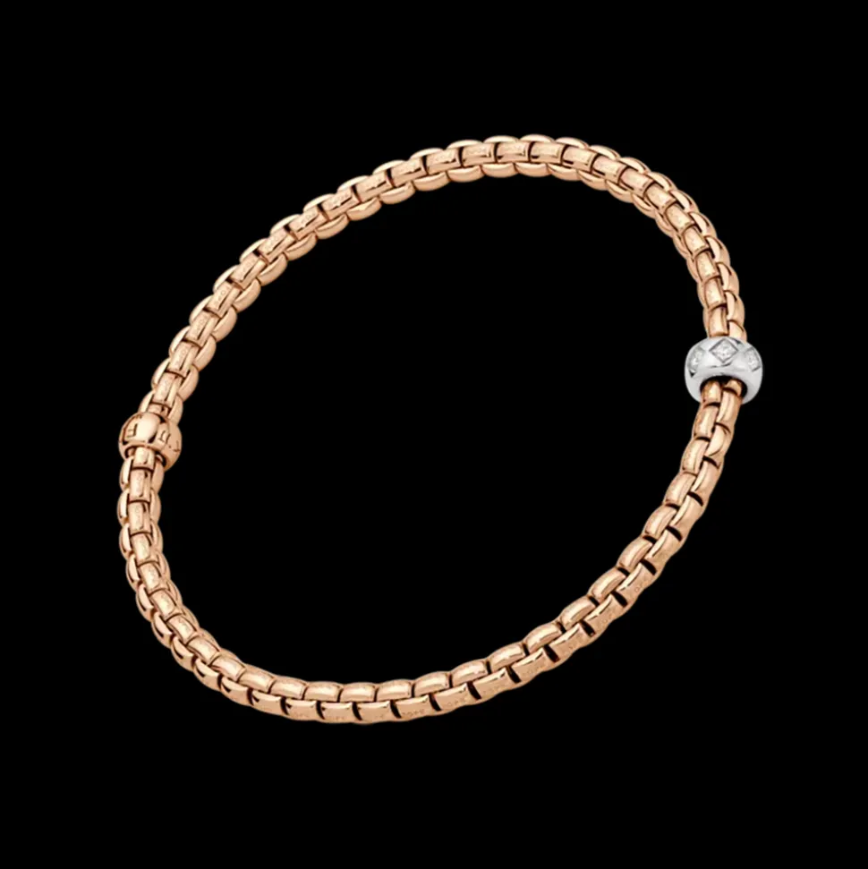 FOPE Eka Flex'It Bracelet with Rhombus-Set Diamonds