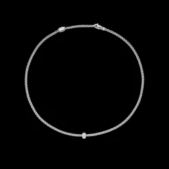 FOPE Eka Necklace with Rhombus-Set Diamonds