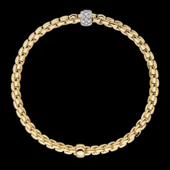 FOPE Eka Tiny Flex'it Bracelet with Diamonds