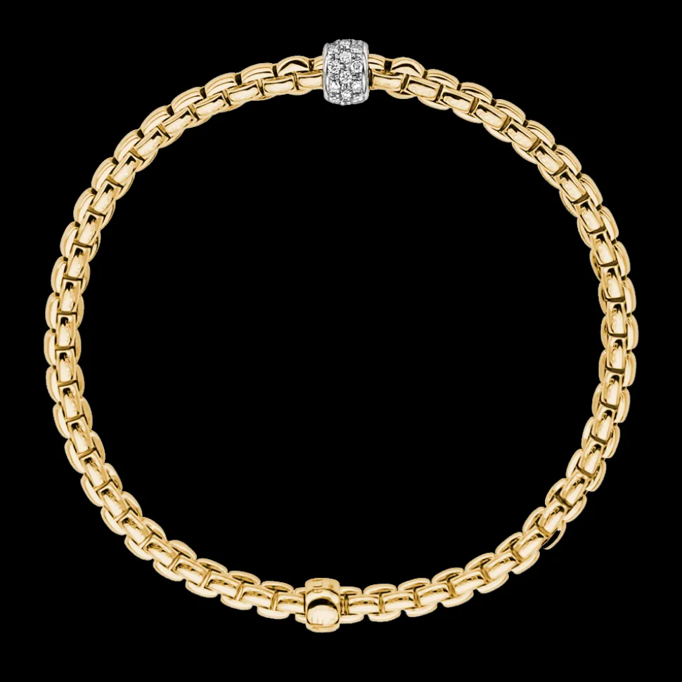 FOPE Eka Tiny Flex'it Bracelet with Diamonds